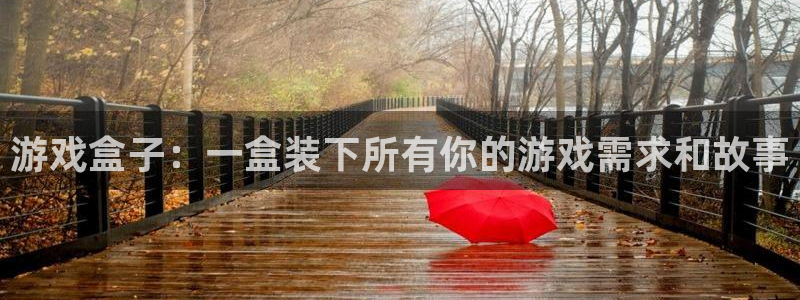 鼎点娱乐网址注册：游戏盒子：一盒装下所有你的游戏需求和故事